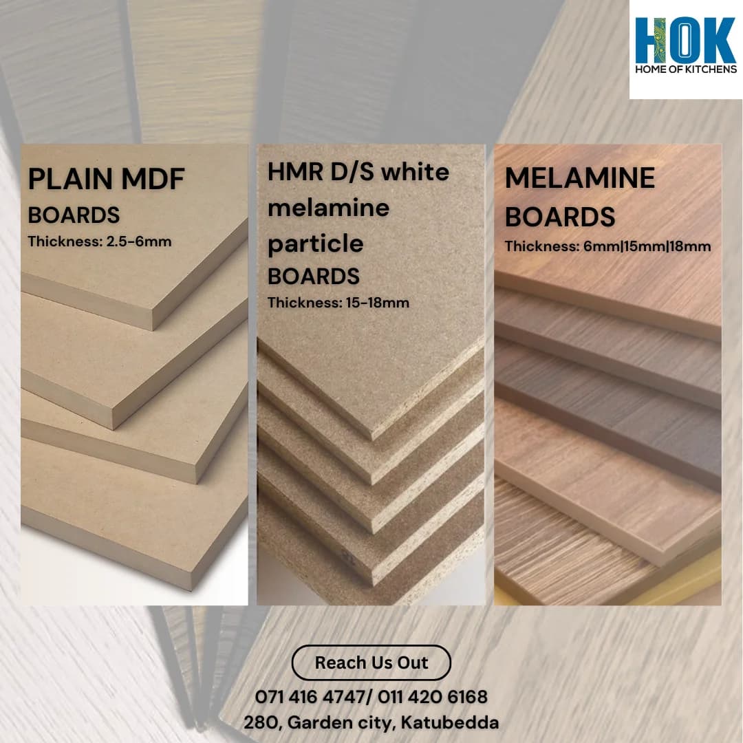 Plain MDF Boards